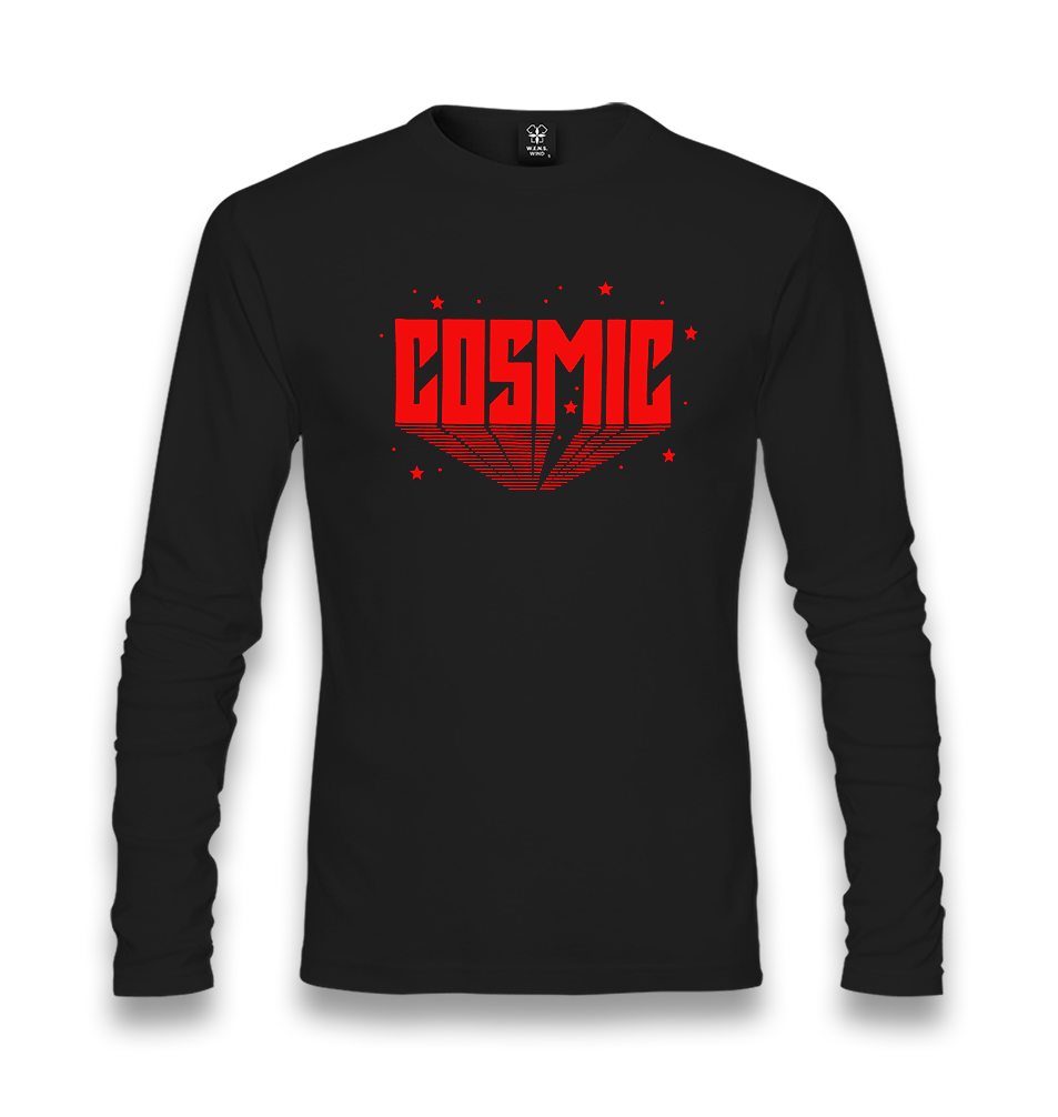Cosmic Stars Unisex Black Longsleeve - Premium  from W.E.N.S. WIND - Just 7990! Shop now at W.E.N.S. WIND