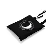 Full Sun Half Moon Canvas Totebag - Premium  from Wenswind - Just 4990! Shop now at W.E.N.S. WIND