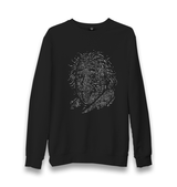 Einstein-Integrals Unisex Black Sweatshirt - Premium  from W.E.N.S. WIND - Just 10990! Shop now at W.E.N.S. WIND