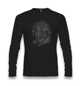 Einstein-Integrals Unisex Black Longsleeve - Premium  from W.E.N.S. WIND - Just 7990! Shop now at W.E.N.S. WIND