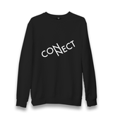 Connect with N Unisex Black Sweatshirt - Premium  from W.E.N.S. WIND - Just 10990! Shop now at W.E.N.S. WIND