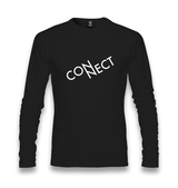Connect with N Unisex Black Longsleeve - Premium  from W.E.N.S. WIND - Just 7990! Shop now at W.E.N.S. WIND