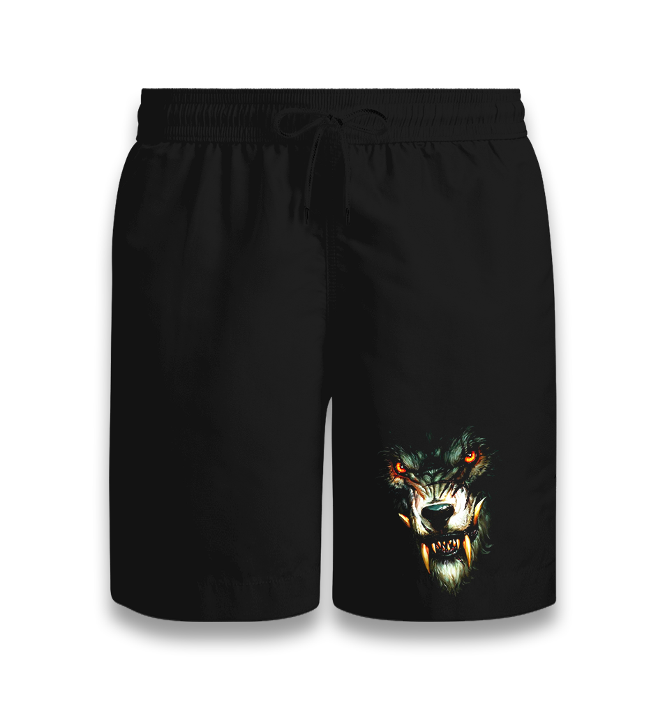 Werewolf Black Shorts - Premium  from W.E.N.S. WIND - Just 7990! Shop now at W.E.N.S. WIND