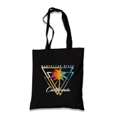 California Beach Black Canvas Totebag - Premium  from W.E.N.S. WIND - Just 4990! Shop now at W.E.N.S. WIND