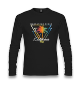 California Beach Unisex Black Longsleeve - Premium  from W.E.N.S. WIND - Just 7990! Shop now at W.E.N.S. WIND