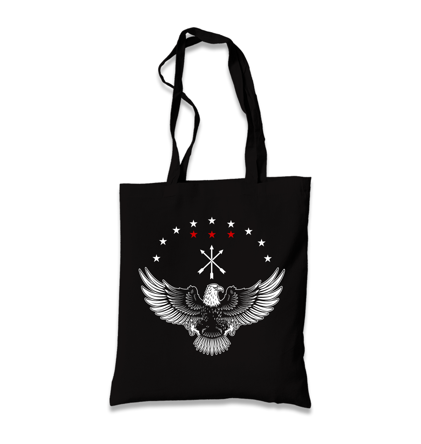 Caucasian Adige Flag Eagle Canvas Totebag - Premium  from Wenswind - Just 4990! Shop now at W.E.N.S. WIND