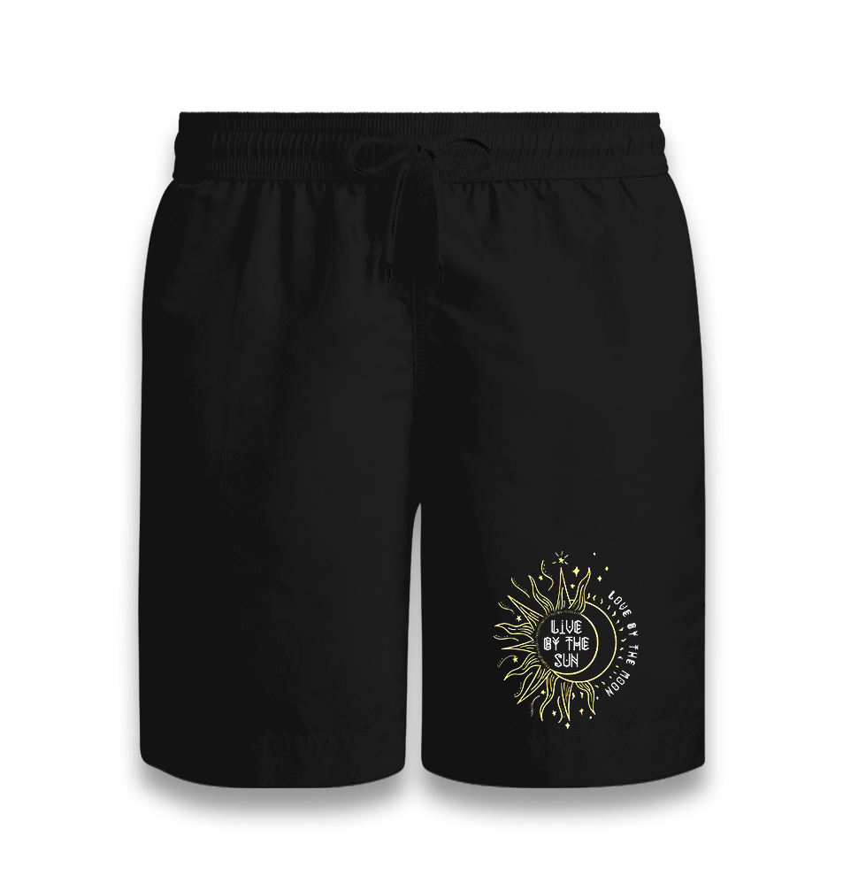 Live by the Sun Black Shorts - Premium  from W.E.N.S. WIND - Just 7990! Shop now at W.E.N.S. WIND