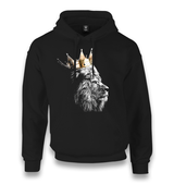 Lion-King Crown Unisex Black Hoodie - Premium  from W.E.N.S. WIND - Just 11990! Shop now at W.E.N.S. WIND