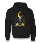 Queen Moon Unisex Black Hoodie - Premium  from W.E.N.S. WIND - Just 11990! Shop now at W.E.N.S. WIND