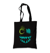 Monster Mask Black Canvas Totebag - Premium  from W.E.N.S. WIND - Just 4990! Shop now at W.E.N.S. WIND