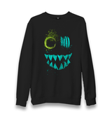 Monster Mask Unisex Black Sweatshirt - Premium  from W.E.N.S. WIND - Just 10990! Shop now at W.E.N.S. WIND