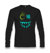 Monster Mask Unisex Black Longsleeve - Premium  from W.E.N.S. WIND - Just 7990! Shop now at W.E.N.S. WIND