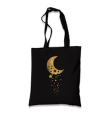 Space - Stars Falling From The Moon Canvas Totebag - Premium  from Wenswind - Just 4990! Shop now at W.E.N.S. WIND