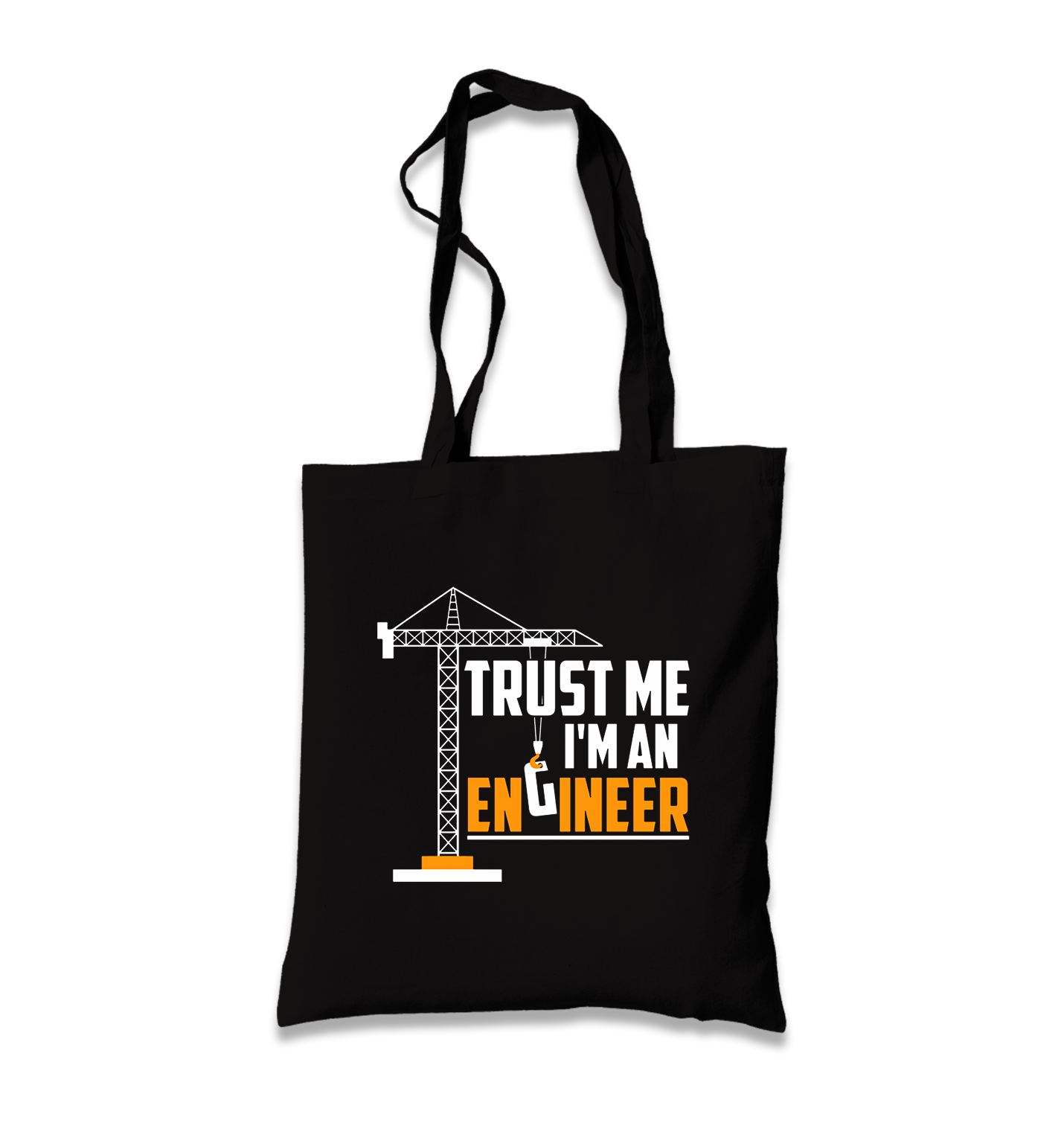 Trust me I'm an Engineer - Vehicle Black Canvas Totebag - Premium  from W.E.N.S. WIND - Just 4990! Shop now at W.E.N.S. WIND