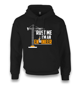 Trust me I'm an Engineer Unisex Black Hoodie - Premium  from W.E.N.S. WIND - Just 11990! Shop now at W.E.N.S. WIND