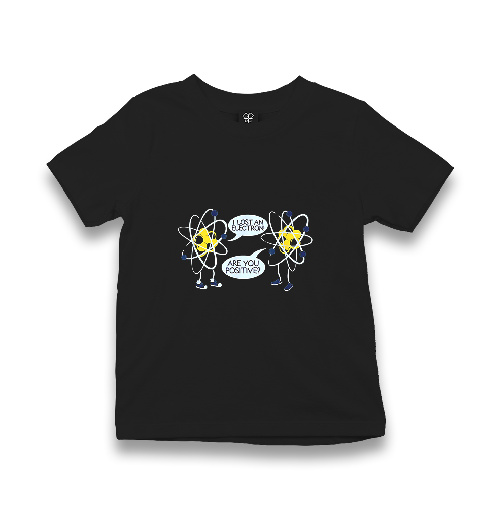 Atoms Joking Kid's Black T-shirt - Premium  from W.E.N.S. WIND - Just 5990! Shop now at W.E.N.S. WIND