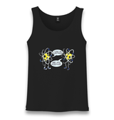 Atoms Joking Unisex Black Tank Top - Premium  from W.E.N.S. WIND - Just 6490! Shop now at W.E.N.S. WIND