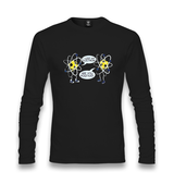 Atoms Joking Unisex Black Longsleeve - Premium  from W.E.N.S. WIND - Just 7990! Shop now at W.E.N.S. WIND