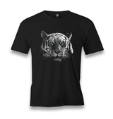 Snow Tiger Men's Black Tshirt - Premium  from W.E.N.S. WIND - Just 6490! Shop now at W.E.N.S. WIND