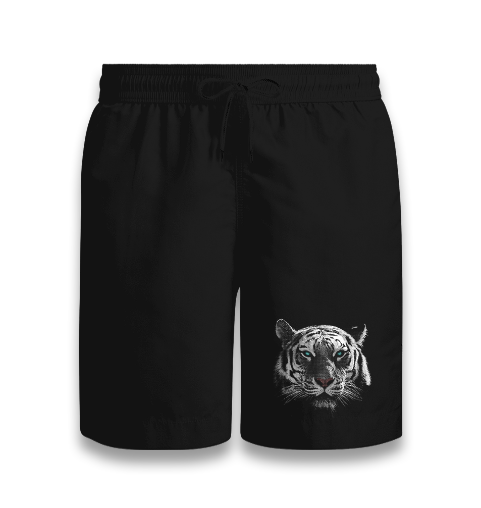 Snow Tiger Black Shorts - Premium  from W.E.N.S. WIND - Just 7990! Shop now at W.E.N.S. WIND