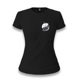 Yin Yang Cats - Logo Women's Black T-shirt - Premium  from W.E.N.S. WIND - Just 6490! Shop now at W.E.N.S. WIND