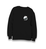 Yin Yang Cats - Logo Kid's Black Sweatshirt - Premium  from W.E.N.S. WIND - Just 7990! Shop now at W.E.N.S. WIND