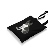 Dog - Terrier Black Canvas Totebag - Premium  from W.E.N.S. WIND - Just 4990! Shop now at W.E.N.S. WIND