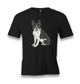 Dog - French Bulldog Men's Black Tshirt - Premium  from W.E.N.S. WIND - Just 6490! Shop now at W.E.N.S. WIND