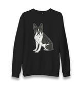 Dog - French Bulldog Unisex Black Sweatshirt - Premium  from W.E.N.S. WIND - Just 10990! Shop now at W.E.N.S. WIND