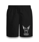 Realistic Rabbit Black Shorts - Premium  from W.E.N.S. WIND - Just 7990! Shop now at W.E.N.S. WIND