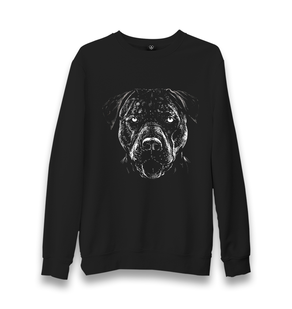 Dog The Danger Unisex Black Sweatshirt - Premium  from W.E.N.S. WIND - Just 10990! Shop now at W.E.N.S. WIND