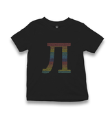 Mathmatics- Pi XV Kid's Black T-shirt - Premium  from W.E.N.S. WIND - Just 5990! Shop now at W.E.N.S. WIND