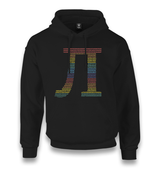 Mathmatics- Pi XV Unisex Black Hoodie - Premium  from W.E.N.S. WIND - Just 11990! Shop now at W.E.N.S. WIND