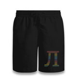 Mathmatics- Pi XV Black Shorts - Premium  from W.E.N.S. WIND - Just 7990! Shop now at W.E.N.S. WIND