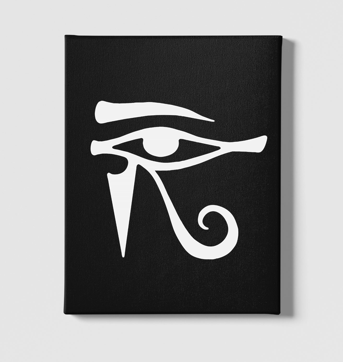 Ra's Eye Black Canvas Wall Art 35x40cm - Premium  from W.E.N.S. WIND - Just 7990! Shop now at W.E.N.S. WIND