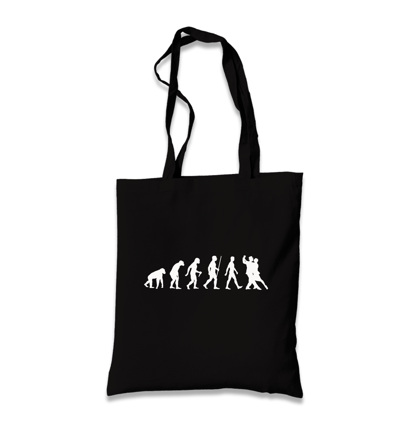 Evolution of Dance - Tango Black Canvas Totebag - Premium  from W.E.N.S. WIND - Just 4990! Shop now at W.E.N.S. WIND