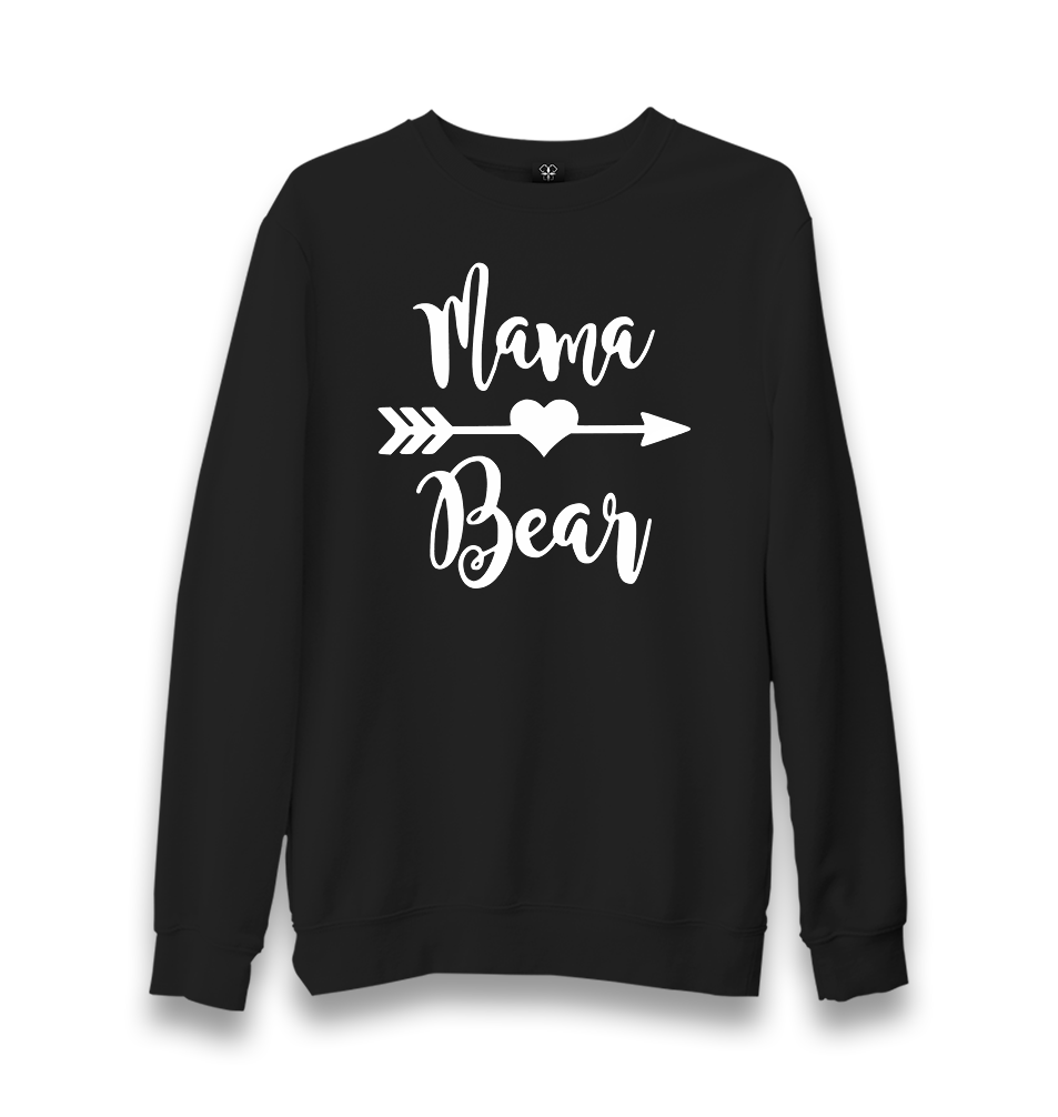 Mama Bear Unisex Black Sweatshirt - Premium  from W.E.N.S. WIND - Just 10990! Shop now at W.E.N.S. WIND