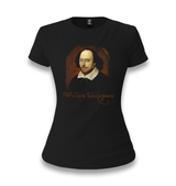 William Shakespeare - Portrait Women's Black T-shirt - Premium  from W.E.N.S. WIND - Just 6490! Shop now at W.E.N.S. WIND