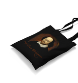 William Sheakspeare - Portrait Black Canvas Totebag - Premium  from W.E.N.S. WIND - Just 4990! Shop now at W.E.N.S. WIND