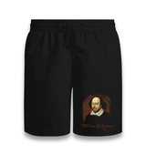 William Shakespeare - Portrait Black Shorts - Premium  from W.E.N.S. WIND - Just 7990! Shop now at W.E.N.S. WIND