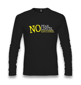 No Fear No Limits No Excuses Unisex Black Longsleeve - Premium  from W.E.N.S. WIND - Just 7990! Shop now at W.E.N.S. WIND