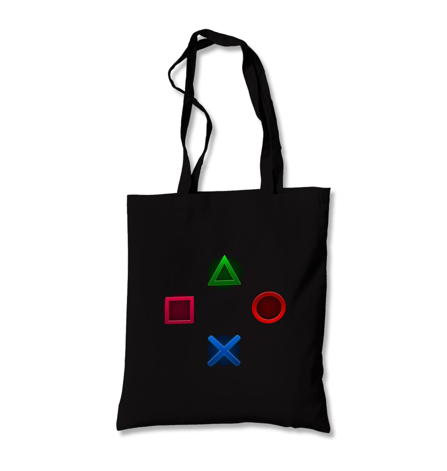 Play Buttons Canvas Totebag - Premium  from Wenswind - Just 4990! Shop now at W.E.N.S. WIND