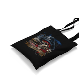 Skull - Pirate Black Canvas Totebag - Premium  from W.E.N.S. WIND - Just 4990! Shop now at W.E.N.S. WIND