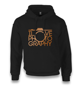 l Love Photography Unisex Black Hoodie - Premium  from W.E.N.S. WIND - Just 11990! Shop now at W.E.N.S. WIND