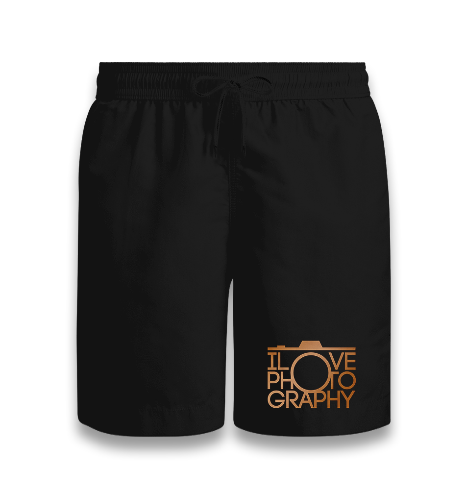 l Love Photography Black Shorts - Premium  from W.E.N.S. WIND - Just 7990! Shop now at W.E.N.S. WIND