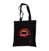 Vampire - Bloody Beauty Canvas Totebag - Premium  from Wenswind - Just 4990! Shop now at W.E.N.S. WIND