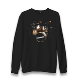 Drummer Unisex Black Sweatshirt - Premium  from W.E.N.S. WIND - Just 10990! Shop now at W.E.N.S. WIND