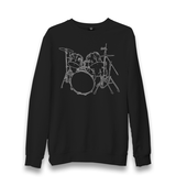 Drummer - Drums Unisex Black Sweatshirt - Premium  from W.E.N.S. WIND - Just 10990! Shop now at W.E.N.S. WIND