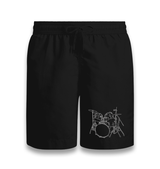 Drummer - Drums Black Shorts - Premium  from W.E.N.S. WIND - Just 7990! Shop now at W.E.N.S. WIND