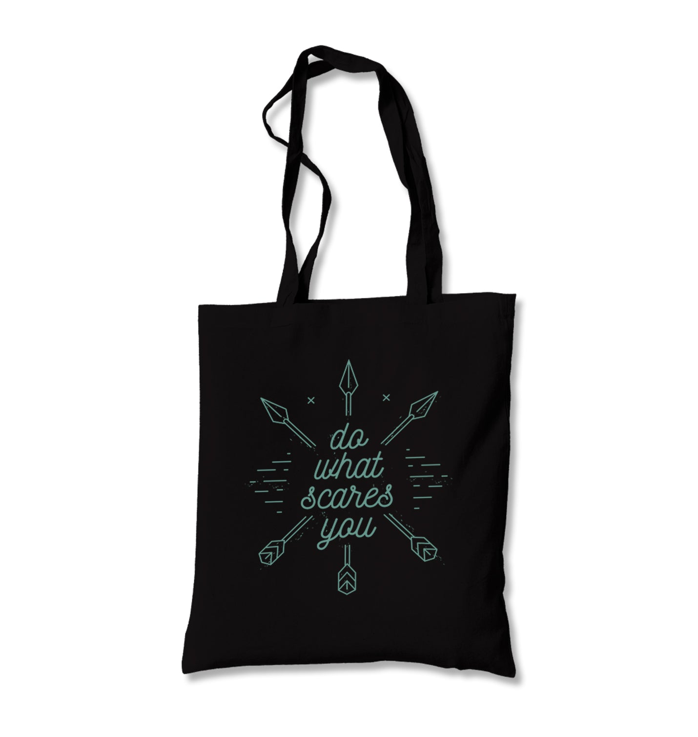 Do What Scares You Canvas Totebag - Premium  from Wenswind - Just 4990! Shop now at W.E.N.S. WIND